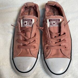 Converse Women’s All Star Low-Top Sneakers in Dusty Rose